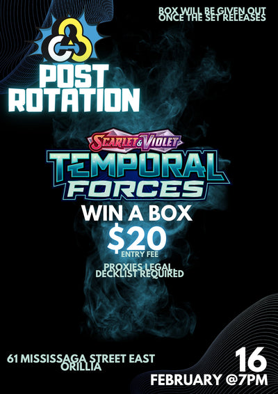 Pokemon: Temporal Forces Post-Rotation Event (Proxy Legal)