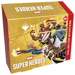 Marvel Super Heroes Collector Booster Display