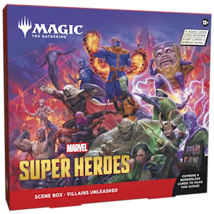 Marvel Super Heroes Scene Box Villains Unleashed
